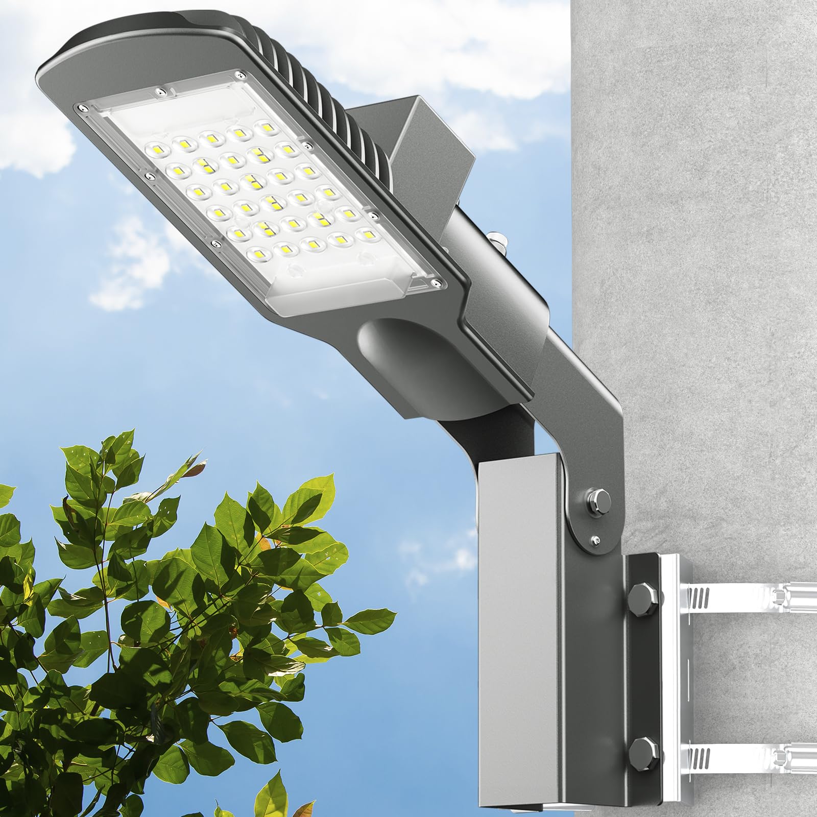 玄関前の街灯。 Amazon.co.jp: TENKOO&YOU LED防犯灯 道路灯 led 街灯 50W 8000LM 明る